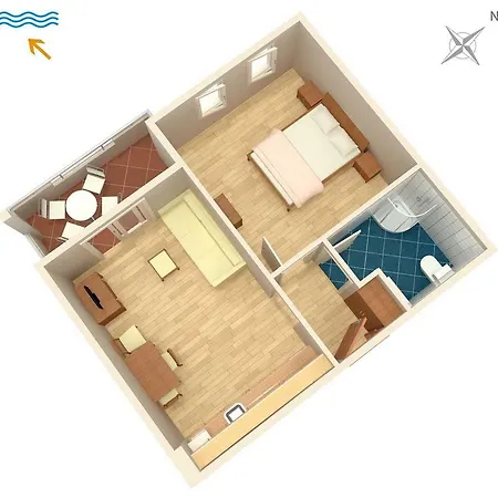 Appartement Duce 9437b Dugi Rat